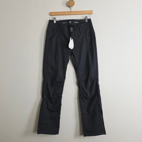 NEW Prana Halle Straight Leg Black Ankle Pant Black - Picture 8 of 14